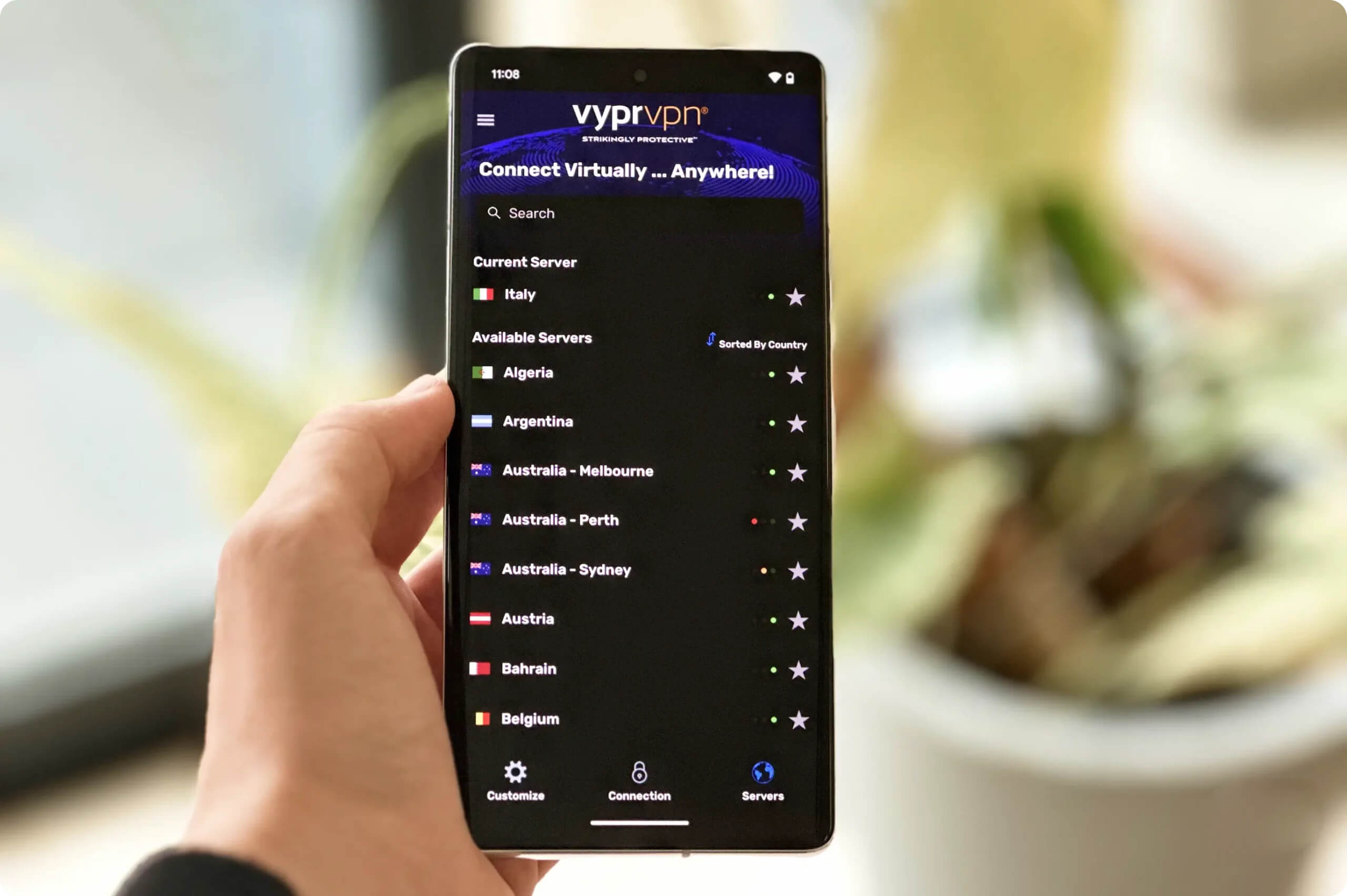 A majority of VyprVPN’s servers are not city-specific A majority of VyprVPN’s servers are not city-specific