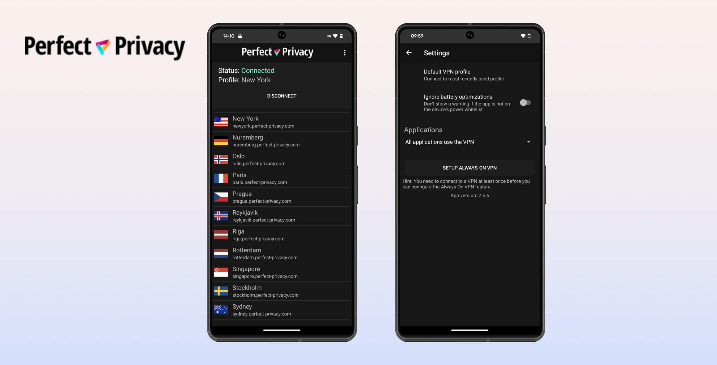 Perfect Privacy Perfect Privacy