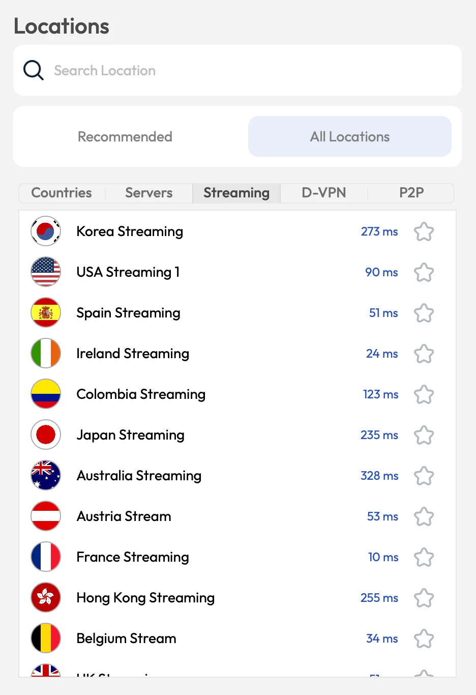 FastestVPN has streaming servers FastestVPN has streaming servers