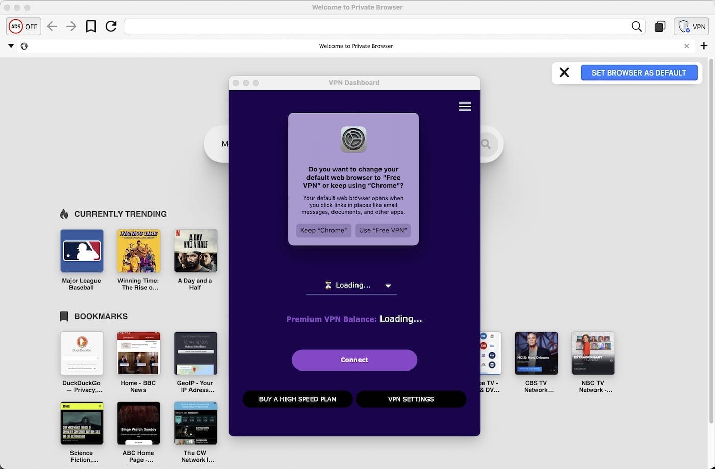 FreeVPN on macOS is neither free nor a VPN app FreeVPN on macOS is neither free nor a VPN app