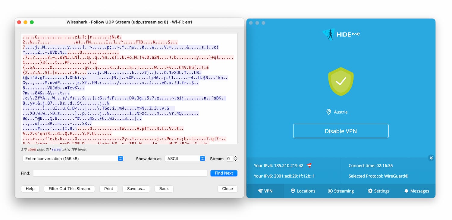 Hide.me encrypts your browsing data Hide.me encrypts your browsing data