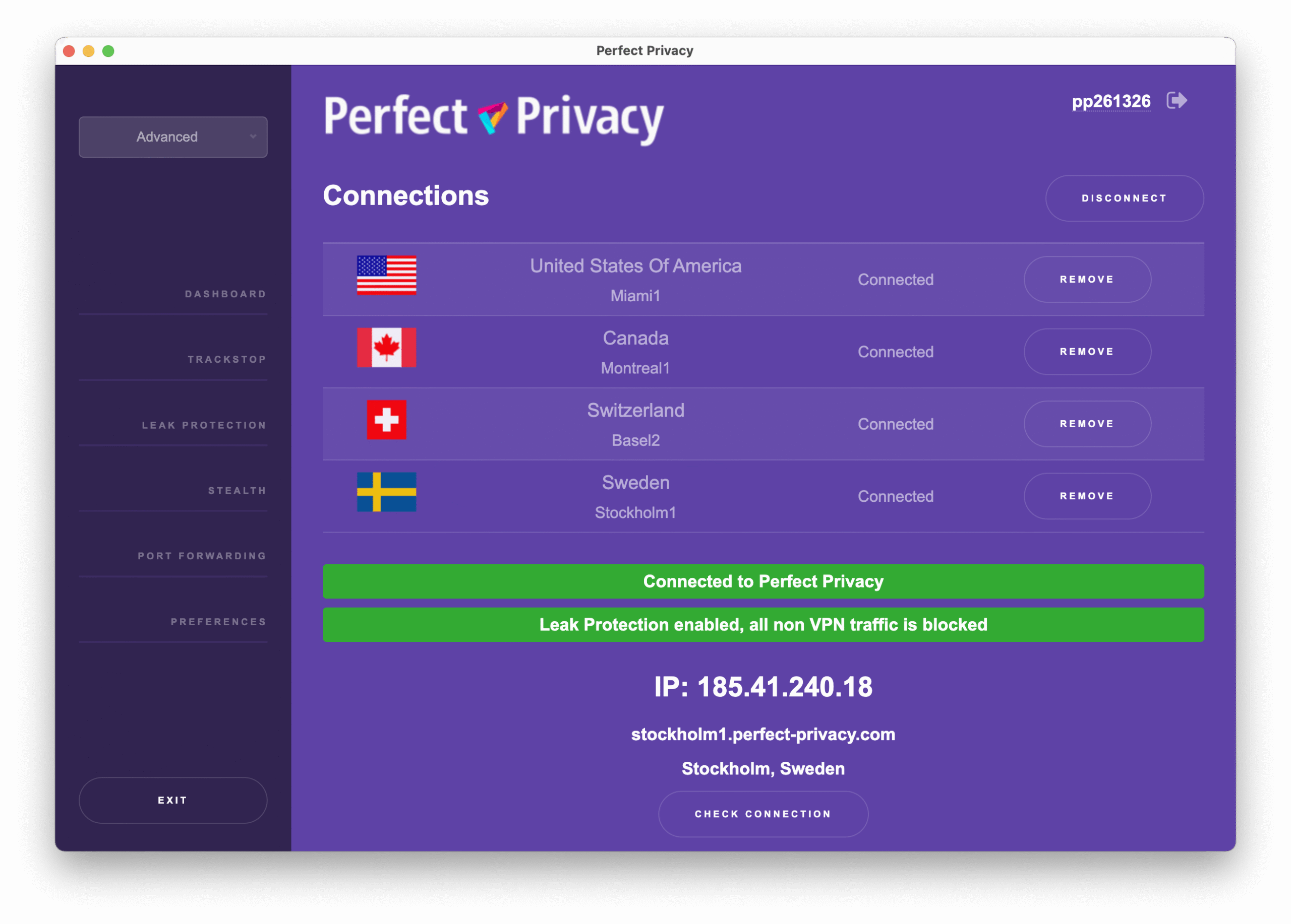 We tried out a quadruple VPN connection in our hands-on testing We tried out a quadruple VPN connection in our hands-on testing