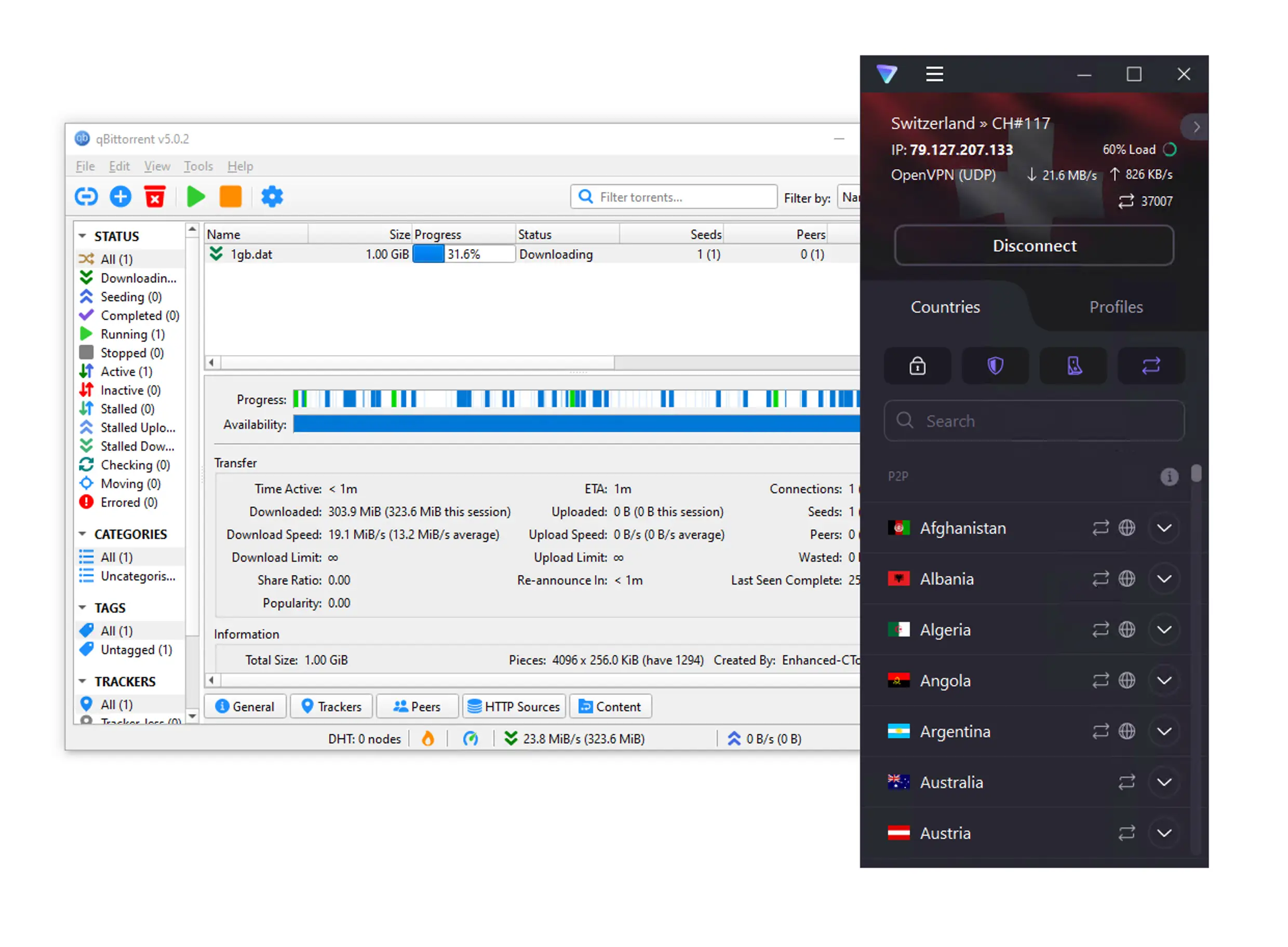 Proton VPN is an excellent choice for torrenting
