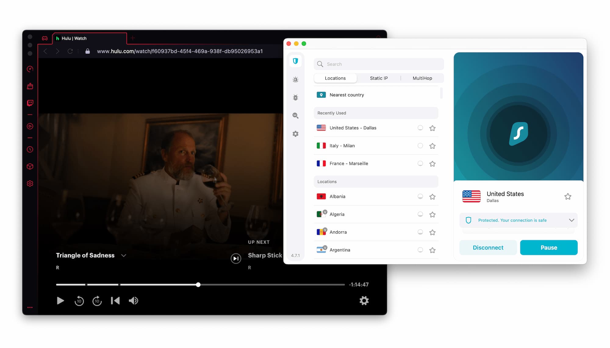 Surfshark unblocks Hulu outside the US Surfshark unblocks Hulu outside the US