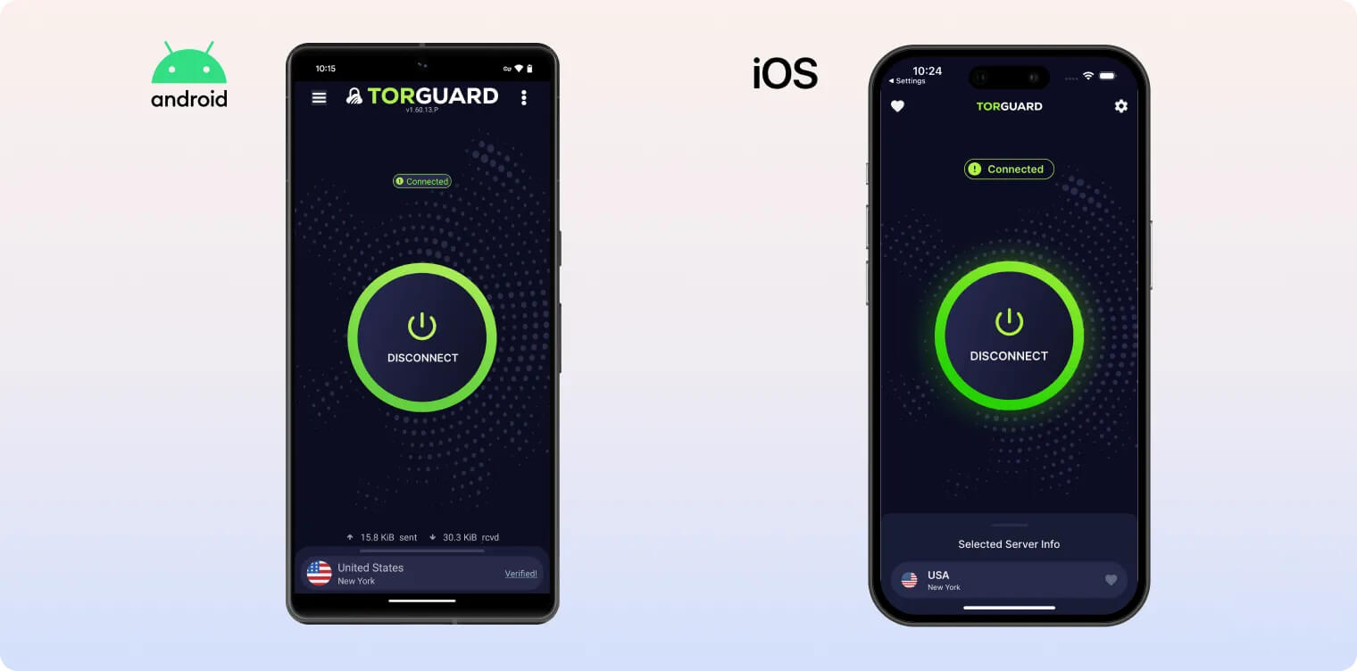 TorGuard iOS & Android TorGuard iOS & Android