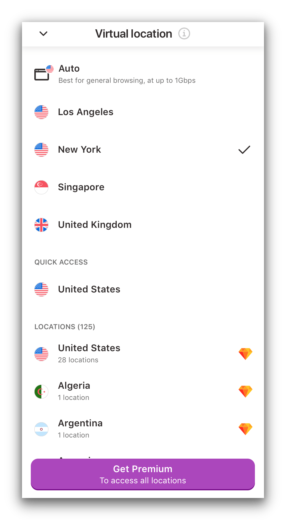 VPN 360 offers the same amount of free servers on Android and iOS VPN 360 offers the same amount of free servers on Android and iOS